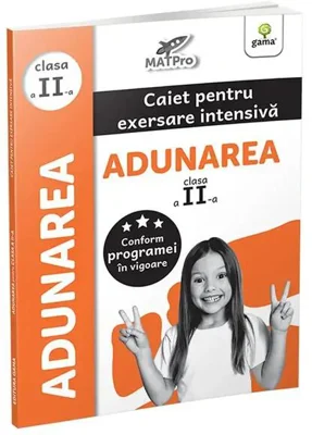 Adunarea. Caiet pentru exersare intensivă. Clasa a II-a