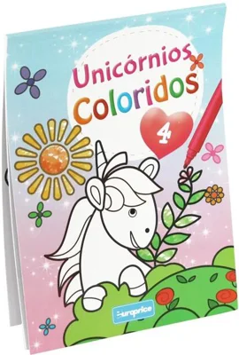 Carte de colorat Unicorni (Vol. 4)