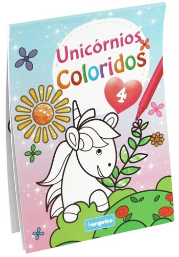 Carte de colorat Unicorni (Vol. 4)