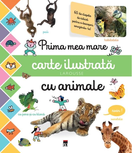 Prima mea mare carte ilustrată cu animale