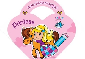 Autocolante cu sclipici - Prințese