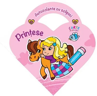 Autocolante cu sclipici - Prințese