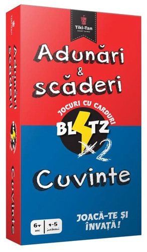 Pachet Blitz. Cuvinte / Adunări și scăderi