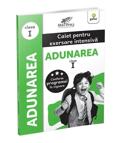 Adunarea. Caiet pentru exersare intensivă. Clasa I