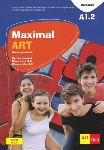 Maximal. Limba Germană. Clasa a V-a (L1). Clasa a VI-a (L2). Cartea elevului