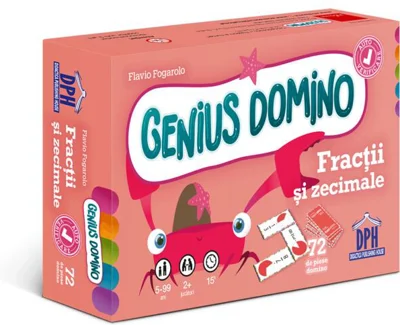 Genius domino: Fracții și zecimale