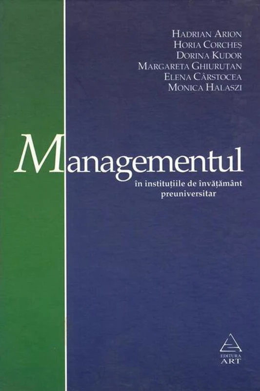 Managementul în instituţiile de învăţământ preuniversitar