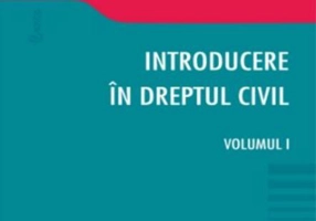 Introducere în dreptul civil (Vol. 1)