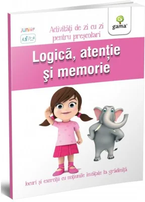 Logică, atenție și memorie (3-4 ani)