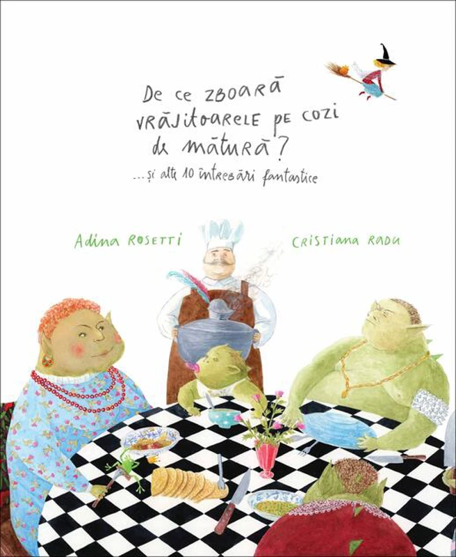 De ce zboară vrăjitoarele pe cozi de mătură?