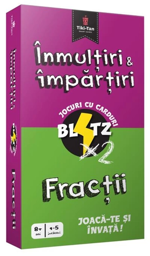 Pachet Blitz. Fracții / Înmulțiri și împărțiri