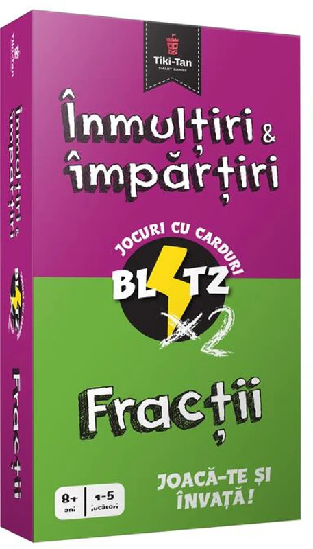Pachet Blitz. Fracții / Înmulțiri și împărțiri