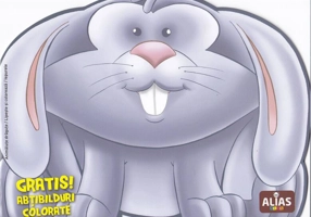 Iepurele. Carte de colorat