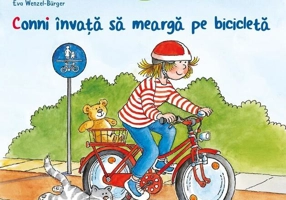 Conni învață să meargă pe bicicletă