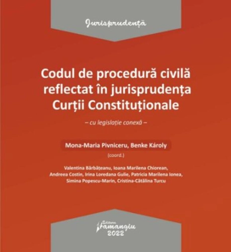 Codul de procedură civilă reflectat în jurisprudența Curții Constituționale