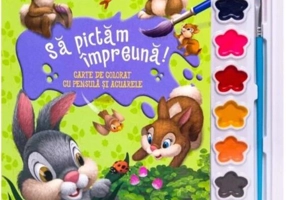 Iepurași. Să pictăm împreună!