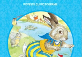 Iepurele și țestoasa. Poveste cu pictograme. Citesc cu ajutor (Nivelul 1)