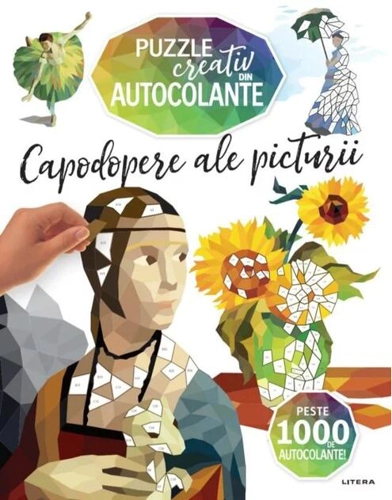 Capodopere ale picturii. Puzzle creativ din autocolante