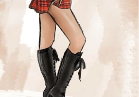 Becks merge la școală