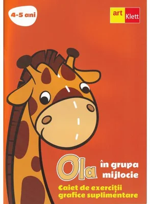 OLA în grupa mijlocie. Caiet de exerciții grafice suplimentare (4 - 5 ani)