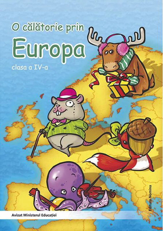 Micii Exploratori. O călătorie prin Europa Clasa a IV-a