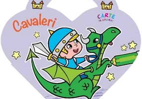 Autocolante cu sclipici - Cavaleri