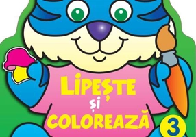 Lipește și colorează: 3