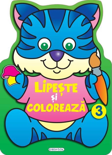 Lipește și colorează: 3