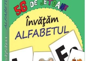 Învățăm alfabetul - 56 de jetoane