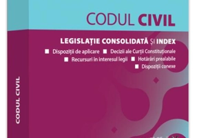 Codul civil. Legislație consolidată și index (septembrie 2023)