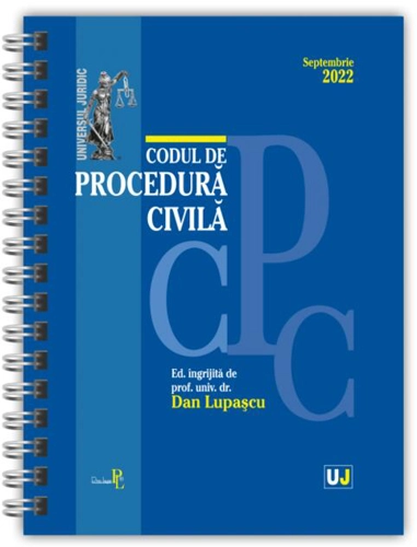 Codul de procedură civilă ianuarie 2023 (ediție spiralată)