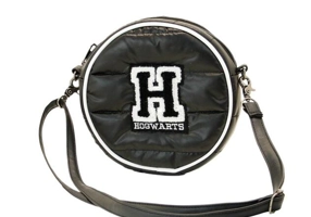 Harry Potter-Borsetă rotundă Bag H neagră