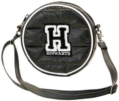 Harry Potter-Borsetă rotundă Bag H neagră
