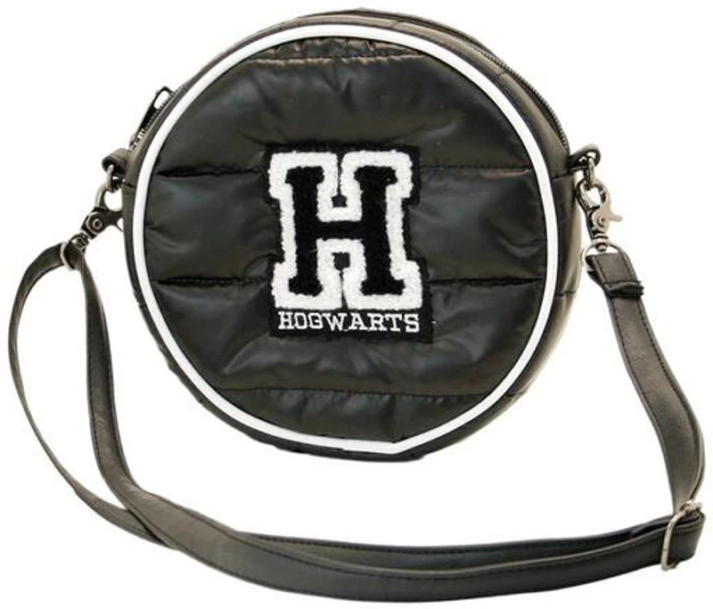 Harry Potter-Borsetă rotundă Bag H neagră