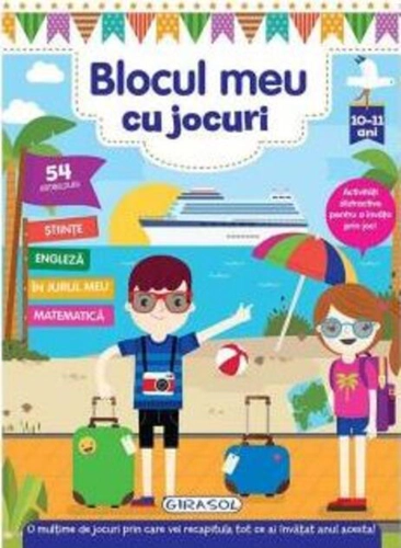 Blocul meu cu jocuri 10-11 ani