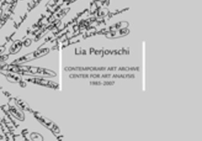 Contemporary Art Archive: Centre for Art Analysis 1985-2007. Carte de artist