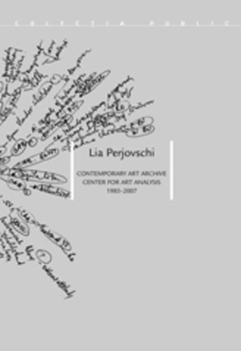 Contemporary Art Archive: Centre for Art Analysis 1985-2007. Carte de artist