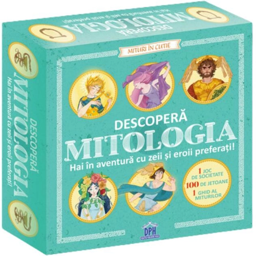 Descoperă mitologia - Hai în aventură cu zeii și eroii preferați!