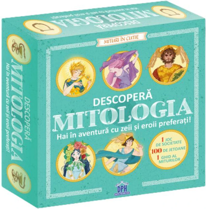 Descoperă mitologia - Hai în aventură cu zeii și eroii preferați!