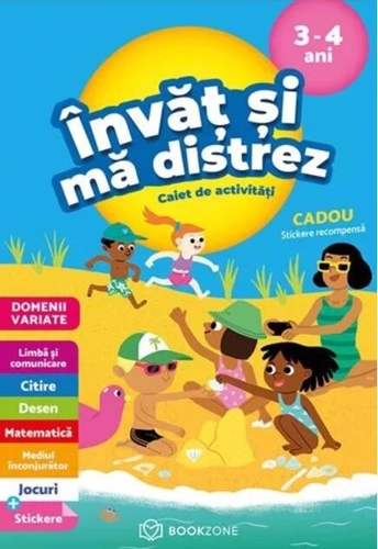 Învăț și mă distrez – 3-4 ani