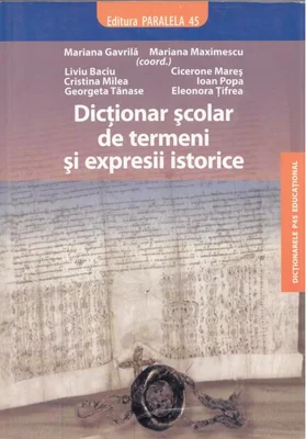 Dicționar școlar de termeni și expresii istorice