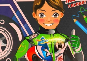 Teamboys Motor. Colour!