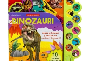 Bebe învață. Dinozauri. Carte cu sunete