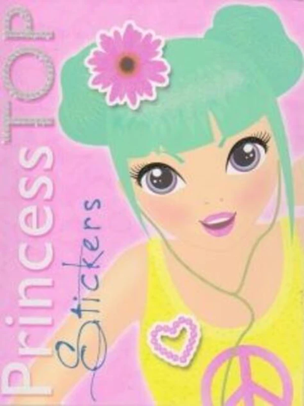 Princess Top. Stickers (galben)