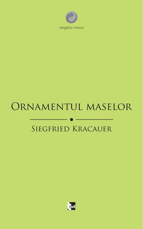 Ornamentul maselor. Eseuri