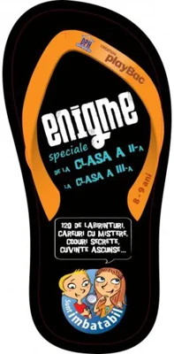 Enigme speciale - de la clasa a II-a la clasa a III-a (8 - 9 ani)