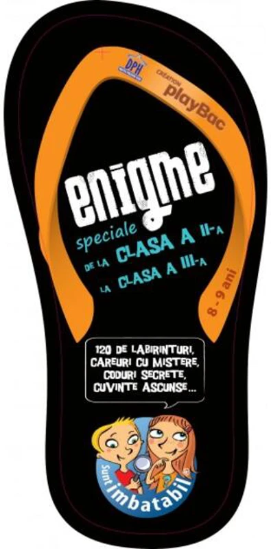 Enigme speciale - de la clasa a II-a la clasa a III-a (8 - 9 ani)