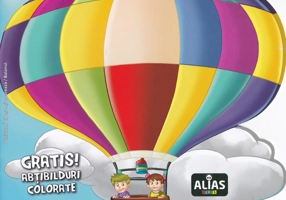 Balonul. Carte de colorat