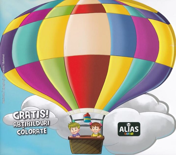 Balonul. Carte de colorat