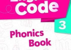 English Code 3. Phonics Book with Audio & Video QR Code